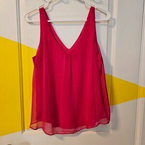 Bright Pink Dressy Tank Top